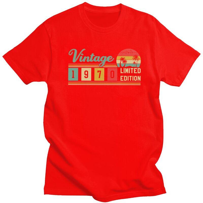 55th Vintage 1970 Limited Edition Bitrhday Gift T Shirt Men Short Sleeves 100 Cotton Tshirt Casual Tees Streetwear Tshirts S
55th Vintage 1970 Limited Edition Bitrhday Gift T Shirt Men Short Sleeves 100 Cotton Tshirt Casual Tees Streetwear Tshirts S