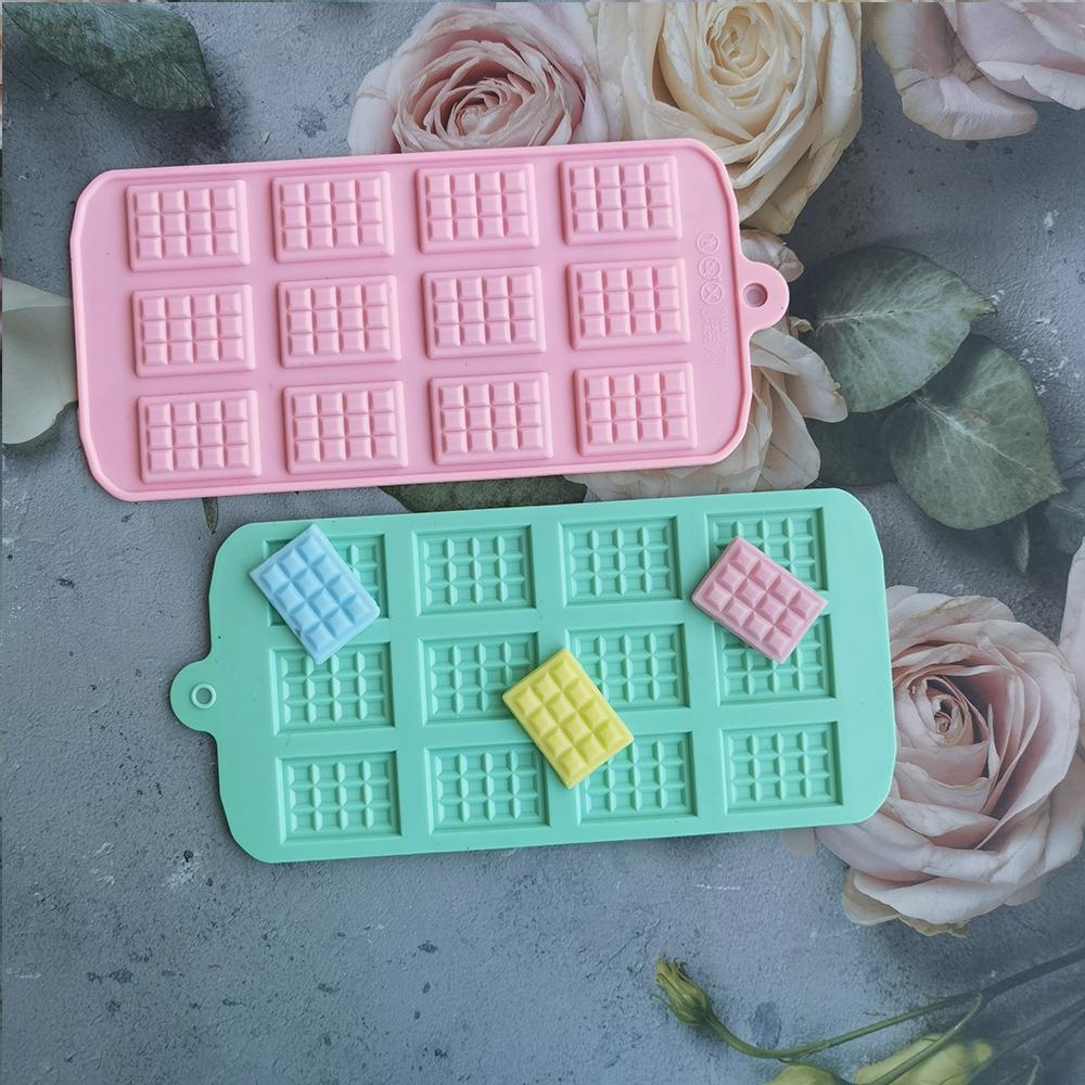Silicone Chocolate Mold all Square Waffle Chocolate Mould Fondant Candy Cake Decoration Baking tools Kitchen
Silicone Chocolate Mold all Square Waffle Chocolate Mould Fondant Candy Cake Decoration Baking tools Kitchen