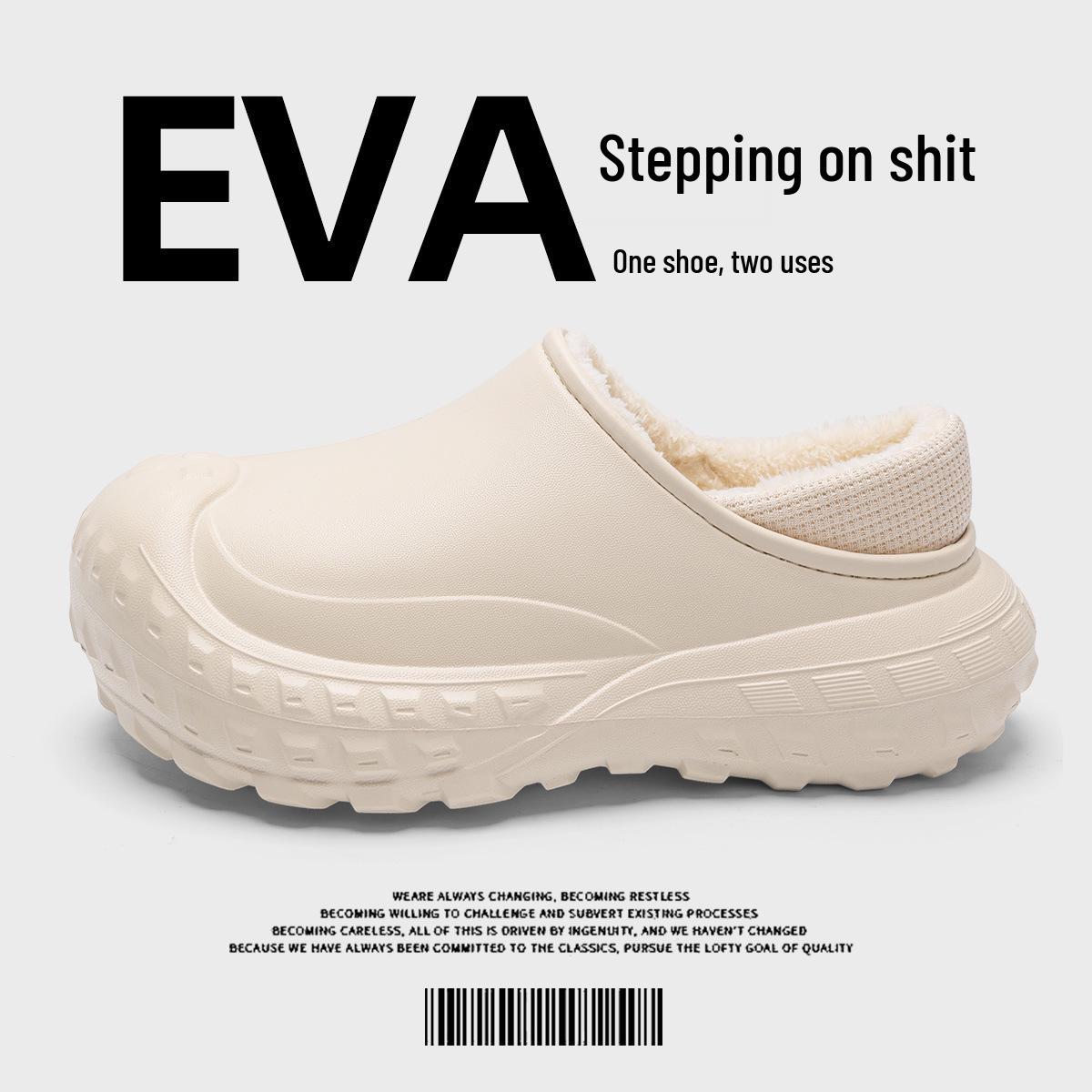Jieleya Waterproof Cotton Winter Slippers: Indoor/Outdoor Non-Slip Warm Heel-Covering Shoes for Men and Women. 40-41 хакі
Jieleya Waterproof Cotton Winter Slippers: Indoor/Outdoor Non-Slip Warm Heel-Covering Shoes for Men and Women. 40-41 хакі