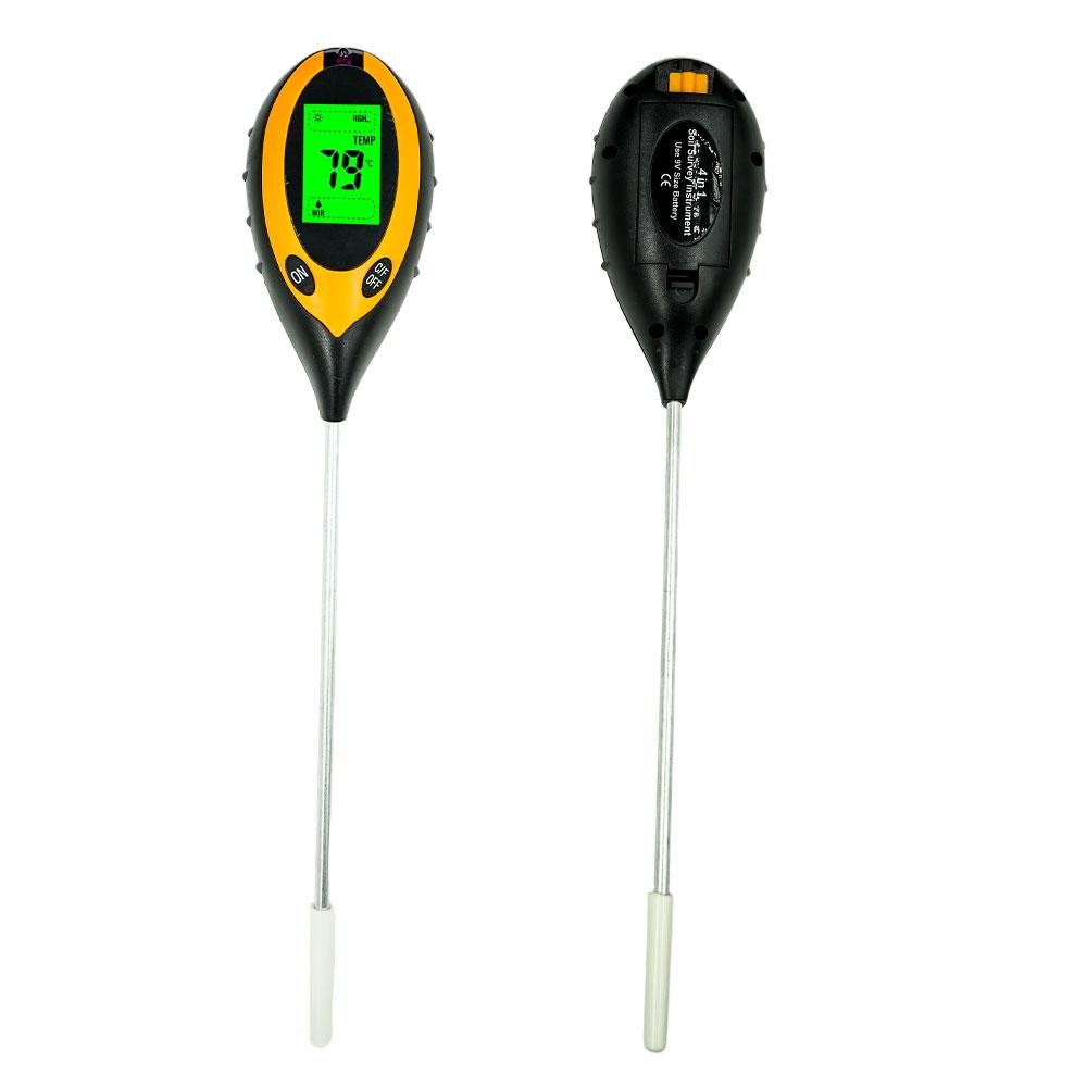 New 4 in 1 Soil PH Meter Light Moisture Acidity Tester Plant Soil Test Kit for Garden Flowers Vegetables
New 4 in 1 Soil PH Meter Light Moisture Acidity Tester Plant Soil Test Kit for Garden Flowers Vegetables