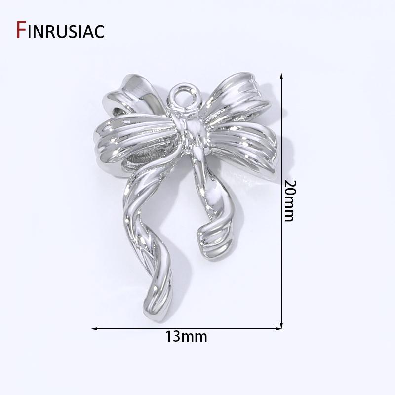 14K Gold Plated Brass Metal Bow Knot Charms Pendant,Inlaid Zircon Butterfly Pendant For Women jewelry Making Accessories 1 piece
14K Gold Plated Brass Metal Bow Knot Charms Pendant,Inlaid Zircon Butterfly Pendant For Women jewelry Making Accessories 1 piece