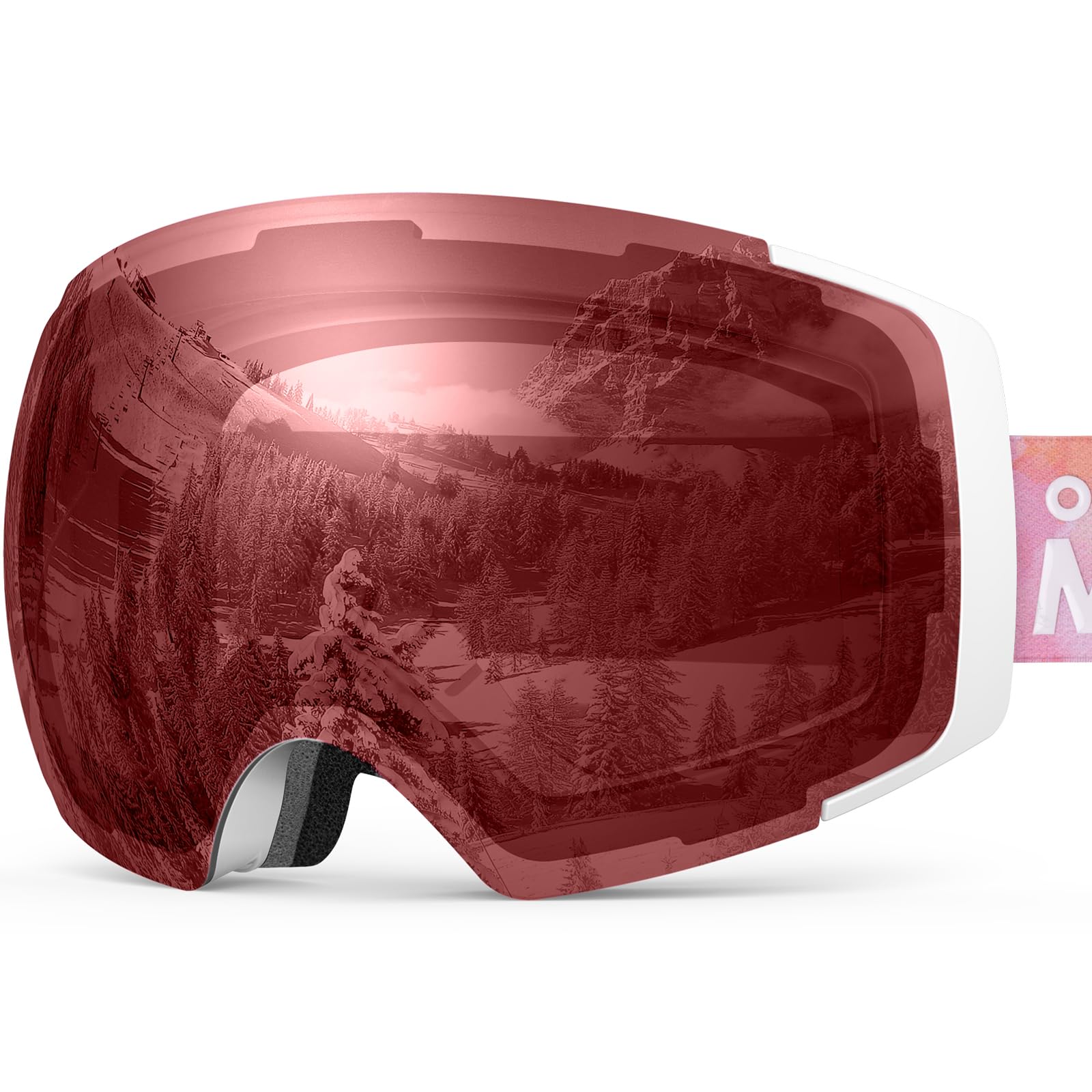 Лыжные очки OutdoorMaster с магнитными линзами и сменным широким полем зрения, УФ-защита, чехол для хранения, унисекс для гор и других видов активного отдыха
Лыжные очки OutdoorMaster с магнитными линзами и сменным широким полем зрения, УФ-защита, чехол для хранения, унисекс для гор и других видов активного отдыха