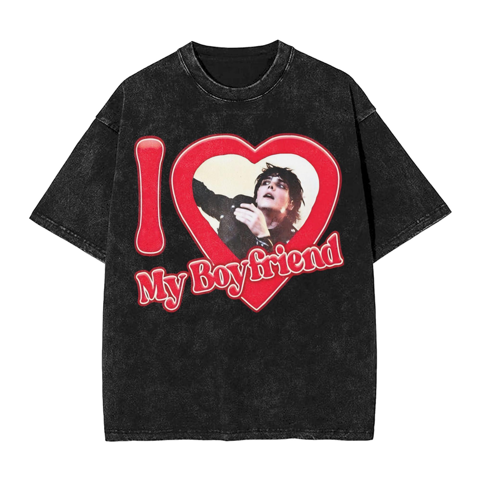 Mcr Gerard Way My Chemical RoUnisexce T Shirt Washed Short Sleeve Harajuku TShirts for Unisex Women Tops Streetwear Printed Tops Tee S
Mcr Gerard Way My Chemical RoUnisexce T Shirt Washed Short Sleeve Harajuku TShirts for Unisex Women Tops Streetwear Printed Tops Tee S