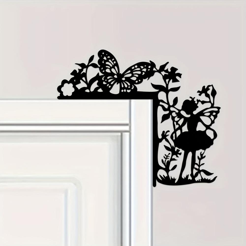 1pc Creative Metal Wall Art Door Frame Corner Decor Hanging Silhouette Sticker Home Decoration TY4361-02
1pc Creative Metal Wall Art Door Frame Corner Decor Hanging Silhouette Sticker Home Decoration TY4361-02