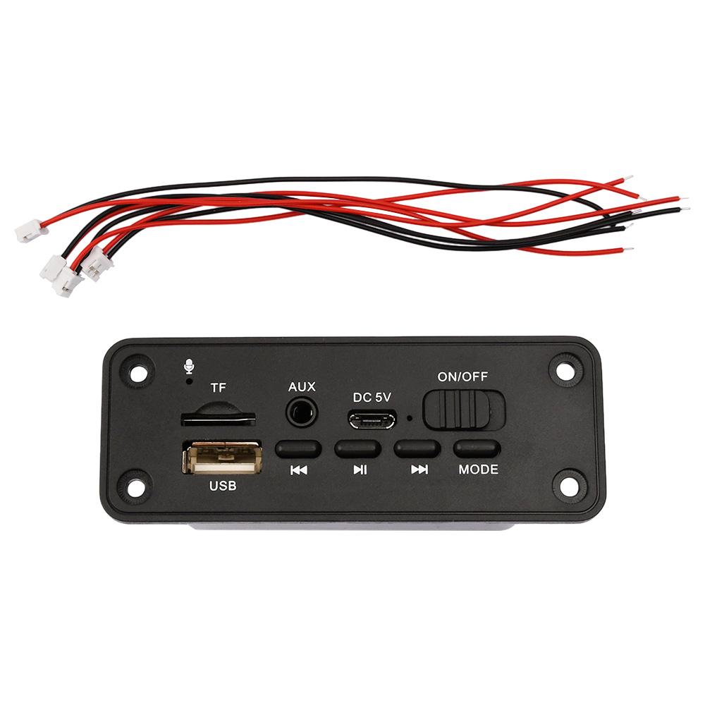Bluetooth 5.0 MP3 Player Decoder Board 2 x 3W Speaker Car FM Radio Module 5V TF USB AUX Audio For Car Handsfree чёрный
Bluetooth 5.0 MP3 Player Decoder Board 2 x 3W Speaker Car FM Radio Module 5V TF USB AUX Audio For Car Handsfree чёрный