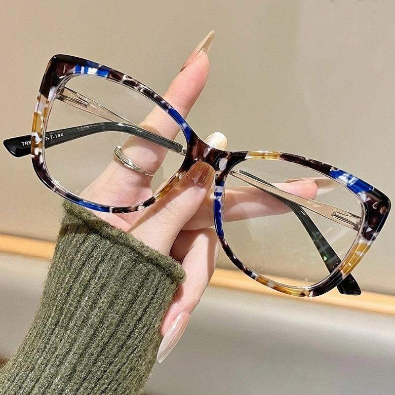 9116 Retro Cat Eye Large Frame Flat Glasses Reading Glasses Fashion Glasses Frame Myopia Frame Eyes +400 degree reading glasses
9116 Retro Cat Eye Large Frame Flat Glasses Reading Glasses Fashion Glasses Frame Myopia Frame Eyes +400 degree reading glasses