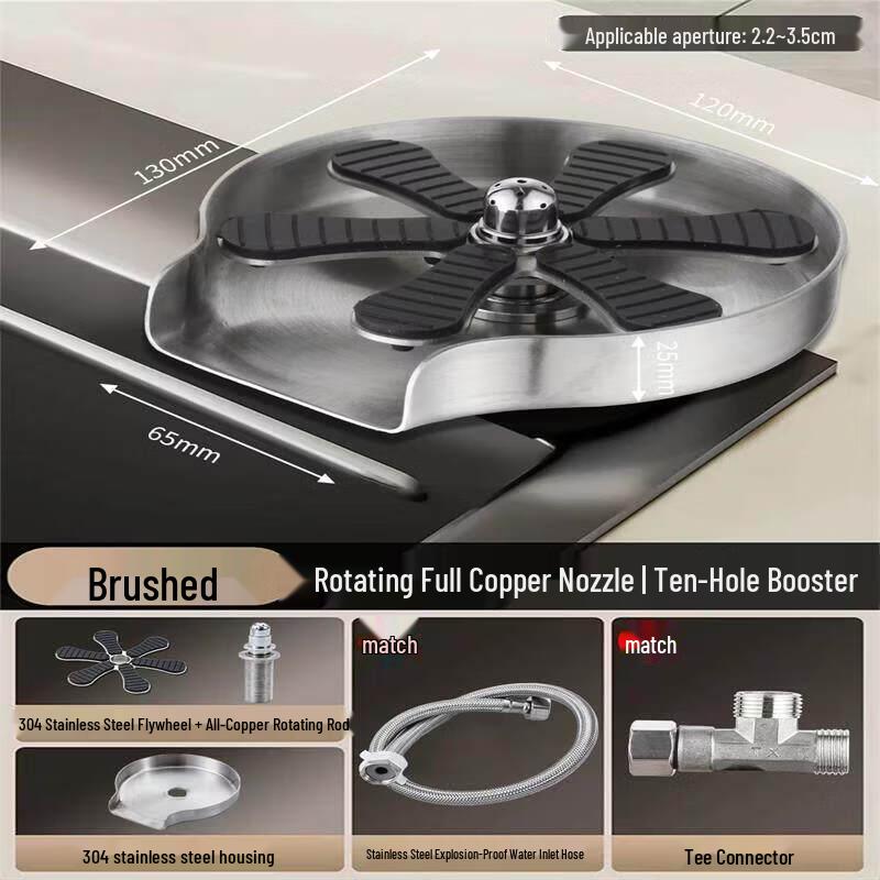 304 Stainless Steel High-Pressure Swivel Cup Washer
304 Stainless Steel High-Pressure Swivel Cup Washer