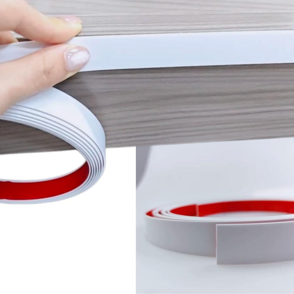 1roll 118.11X0.71in Self adhesive table edge repair strip, wear-resistant furniture edge repair decorative strip 3mX1.8cm білий
1roll 118.11X0.71in Self adhesive table edge repair strip, wear-resistant furniture edge repair decorative strip 3mX1.8cm білий