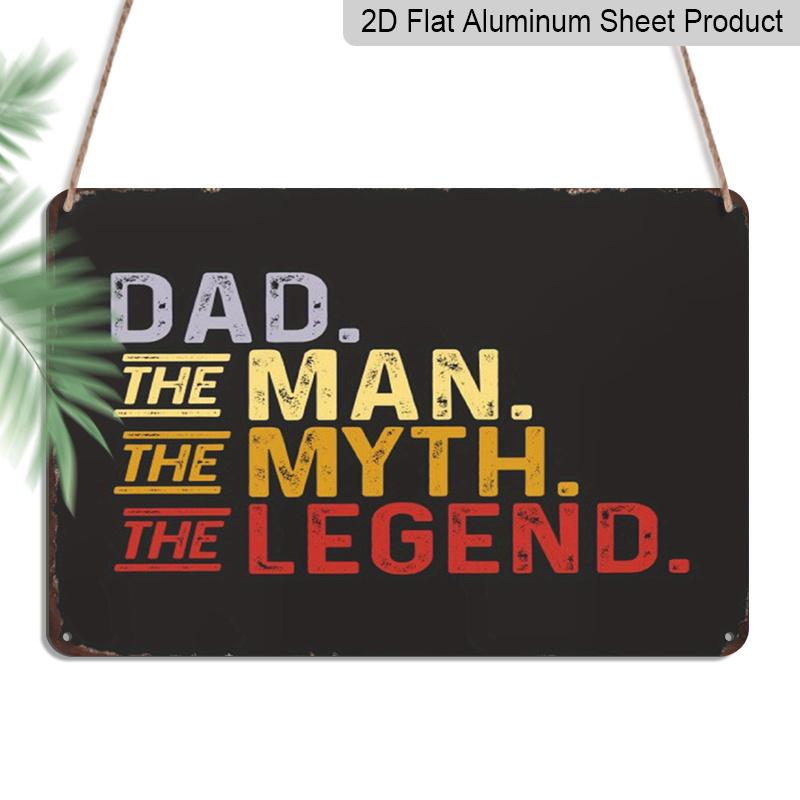 2D Flat, 1pc Vintage Rustic Aluminum Metal Sign Wall Art Plaque - 8x12 Inch Distressed Dad The for Man The Myth The Lettering in Red, Blue, Yellow 20*30cm
2D Flat, 1pc Vintage Rustic Aluminum Metal Sign Wall Art Plaque - 8x12 Inch Distressed Dad The for Man The Myth The Lettering in Red, Blue, Yellow 20*30cm