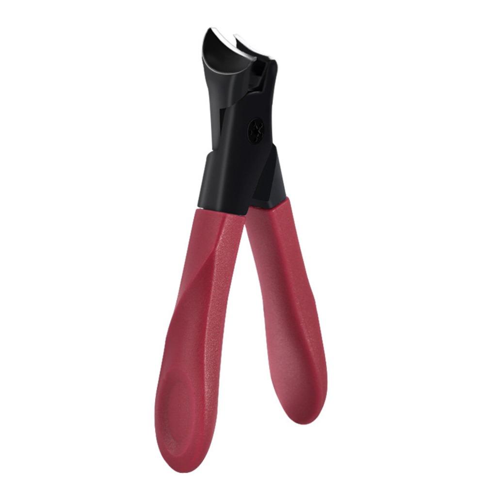 Ножницы для ногтей с защитой от брызг, большие, для толстых и твердых ногтей, профессиональные диагональные плоскогубцы, бытовые Red Oblique Mouth
Ножницы для ногтей с защитой от брызг, большие, для толстых и твердых ногтей, профессиональные диагональные плоскогубцы, бытовые Red Oblique Mouth