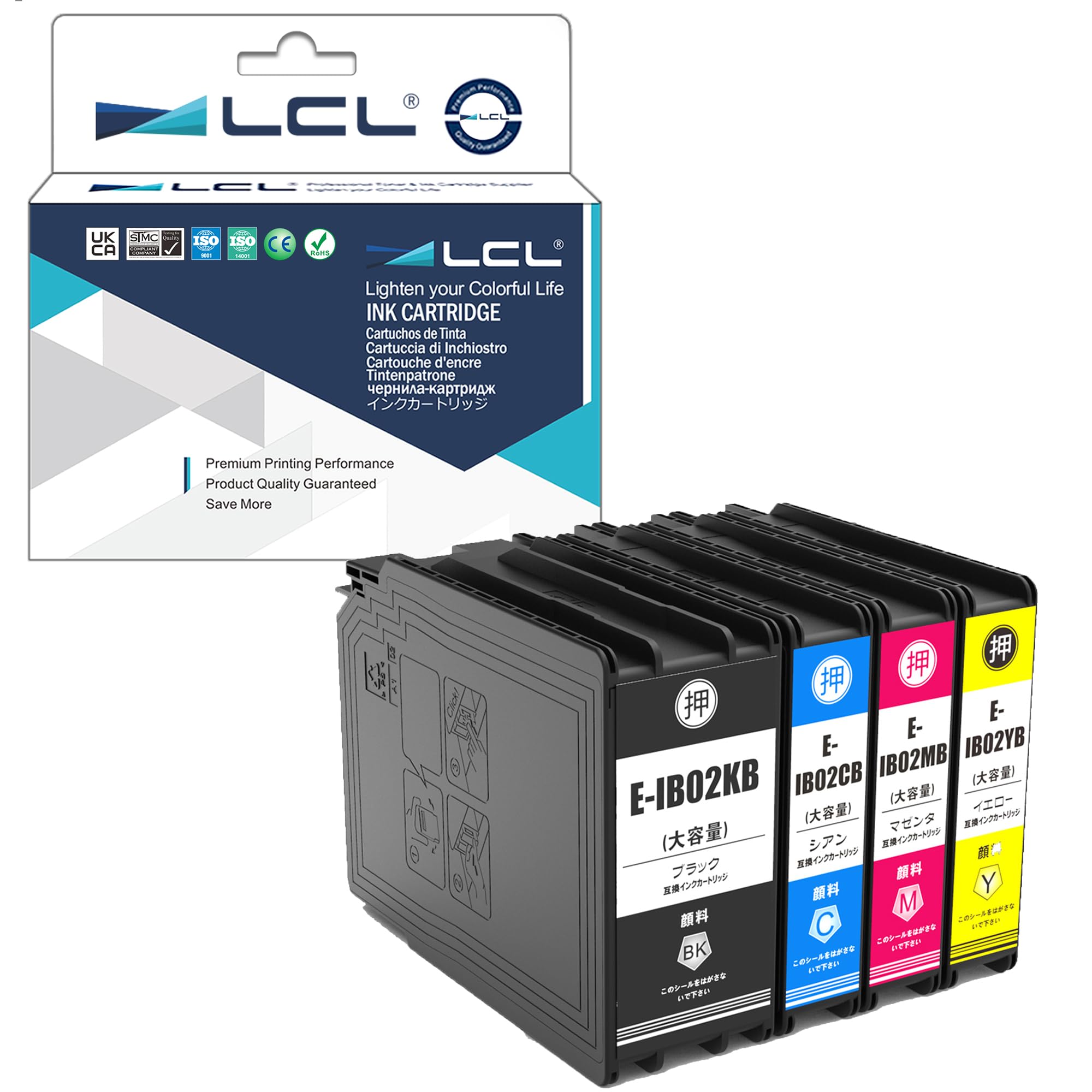 LCL for Epson IB02 IB02B IB02KB IB02CB IB02MB IB02YB color set Increased Pigment Compatible Ink Cartridge Compatible (4 K/C/M/Y) models чорний
LCL for Epson IB02 IB02B IB02KB IB02CB IB02MB IB02YB color set Increased Pigment Compatible Ink Cartridge Compatible (4 K/C/M/Y) models чорний