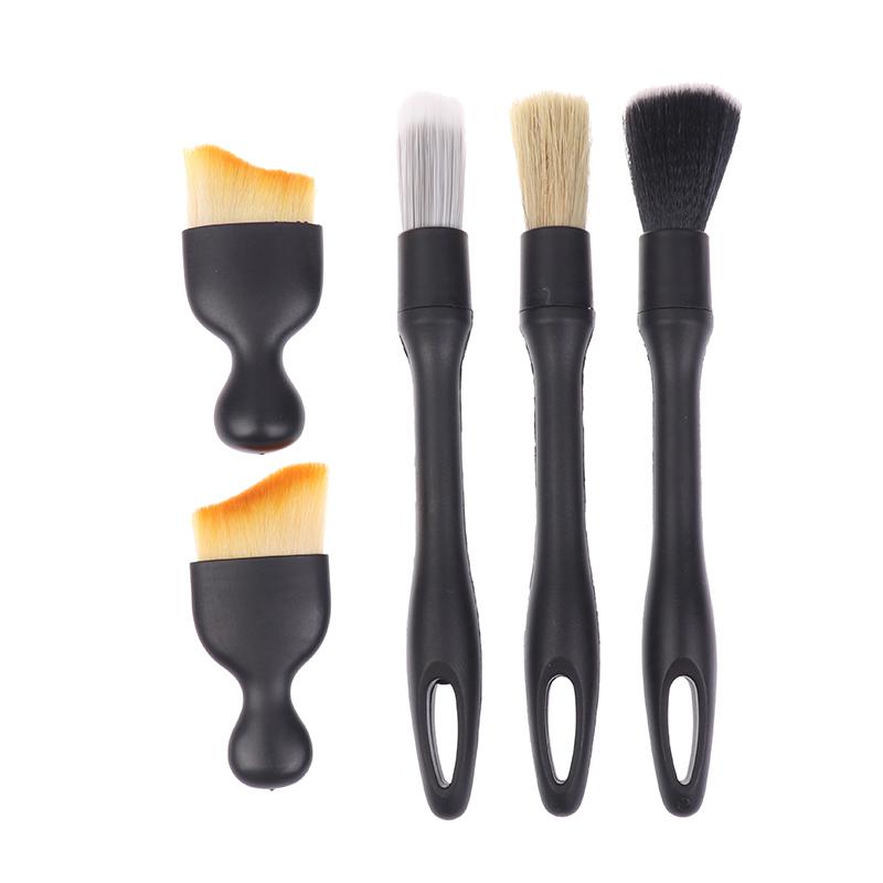 4/5Pcs Auto Interior With Brush Car Wash Tool Set Car Detailing Brush Set Air Conditioning Vent Clean Crevice Sweep Dust Duster as the picture
4/5Pcs Auto Interior With Brush Car Wash Tool Set Car Detailing Brush Set Air Conditioning Vent Clean Crevice Sweep Dust Duster as the picture