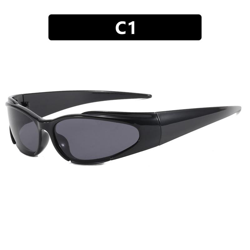 New Women Retro Brand Design Fashion Shades Punk Sun Glasses Classic Wrap Around Y2k Sunglasses for Men Outdoor Sports Goggles
New Women Retro Brand Design Fashion Shades Punk Sun Glasses Classic Wrap Around Y2k Sunglasses for Men Outdoor Sports Goggles