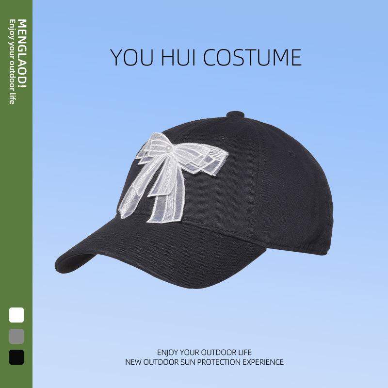 Bow baseball cap women s fresh and sweet organza streamer cap outdoor travel pure cotton sunscreen visor average size (58cm)
Bow baseball cap women s fresh and sweet organza streamer cap outdoor travel pure cotton sunscreen visor average size (58cm)