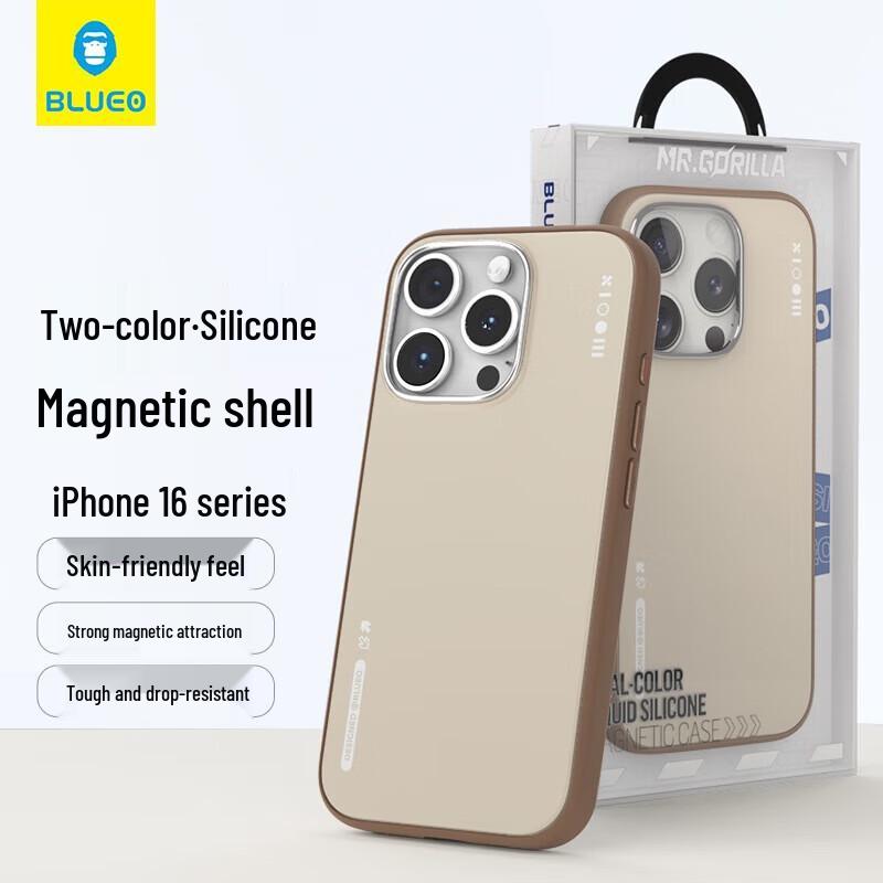 Mr. Blue Ape Dual-Color Silicone Case for iPhone 16 Pro Max
Mr. Blue Ape Dual-Color Silicone Case for iPhone 16 Pro Max