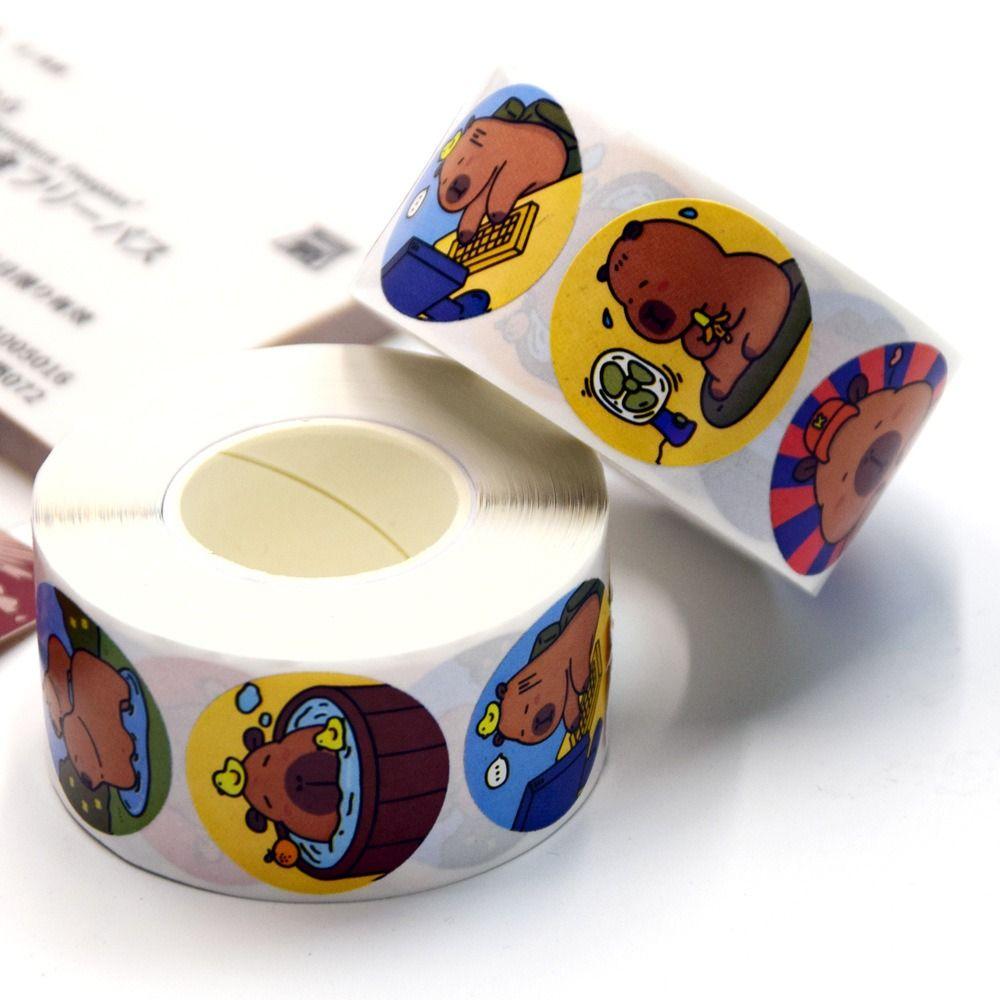Capybara Creative Capibara Stickers Paper Tape Cartoon Capibara Stickers Children capybara
Capybara Creative Capibara Stickers Paper Tape Cartoon Capibara Stickers Children capybara