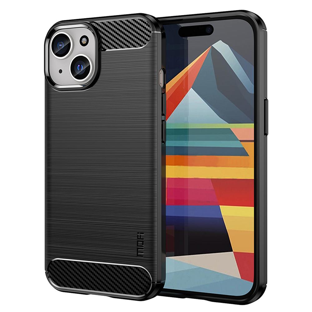 MOFI JK TPU Series-1 Carbon Fiber Texture TPU Case for iPhone 15,Brushed Anti-scratch Phone Cover Black
MOFI JK TPU Series-1 Carbon Fiber Texture TPU Case for iPhone 15,Brushed Anti-scratch Phone Cover Black