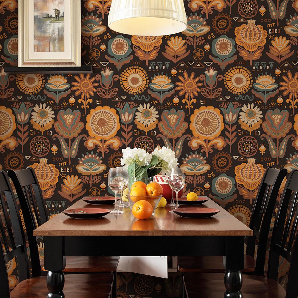 Retro Boho Floral PVC Wallpaper Vintage Yellow Brown Flower Waterproof Wall Decor Removable Furniture Cabinet Contact Paper 44cmx300cm
Retro Boho Floral PVC Wallpaper Vintage Yellow Brown Flower Waterproof Wall Decor Removable Furniture Cabinet Contact Paper 44cmx300cm