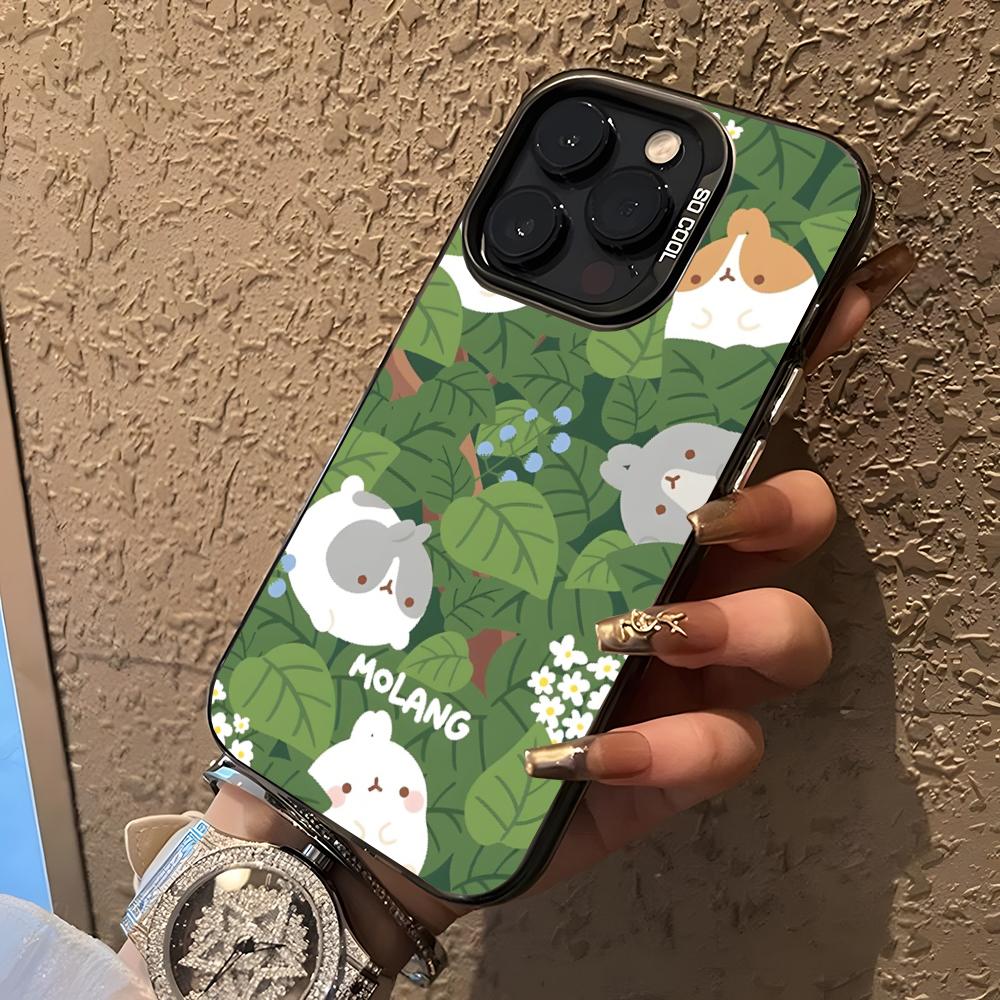 Kawaii M-Molangs Cartoon Cat Phone Case For 17 Pro Max IPhone 16 Pro Max 15 14 Plus 12 13 X XS Max 11 Colorful Silver Cover iPhone 15 Pro Max
Kawaii M-Molangs Cartoon Cat Phone Case For 17 Pro Max IPhone 16 Pro Max 15 14 Plus 12 13 X XS Max 11 Colorful Silver Cover iPhone 15 Pro Max
