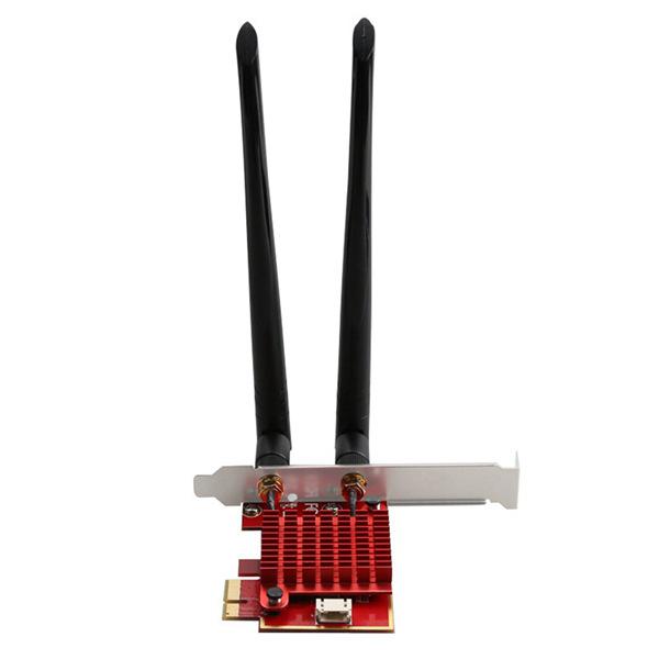 WiFi 6 Intel AX210 Wireless Network Card, 1 Set, Color: As Shown, Material: PCB & Metal Other
WiFi 6 Intel AX210 Wireless Network Card, 1 Set, Color: As Shown, Material: PCB & Metal Other