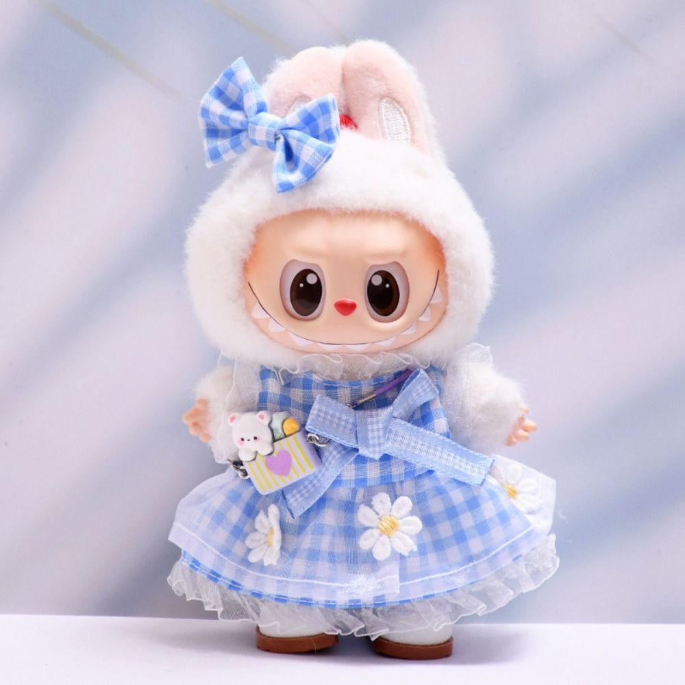 Lolita Sitting Labubu Time Cloth Plaid 17cm Plush Dolls Clothes Labubu Doll s Dress Children Gift Style 2
Lolita Sitting Labubu Time Cloth Plaid 17cm Plush Dolls Clothes Labubu Doll s Dress Children Gift Style 2