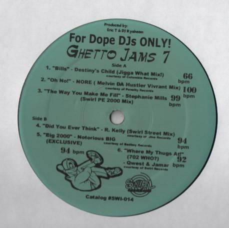 12inch Record VARIOUS - Ghetto Jams 7 SWI014 Swirl Records US Rap & Hip-Hop/R&B Used
12inch Record VARIOUS - Ghetto Jams 7 SWI014 Swirl Records US Rap & Hip-Hop/R&B Used
