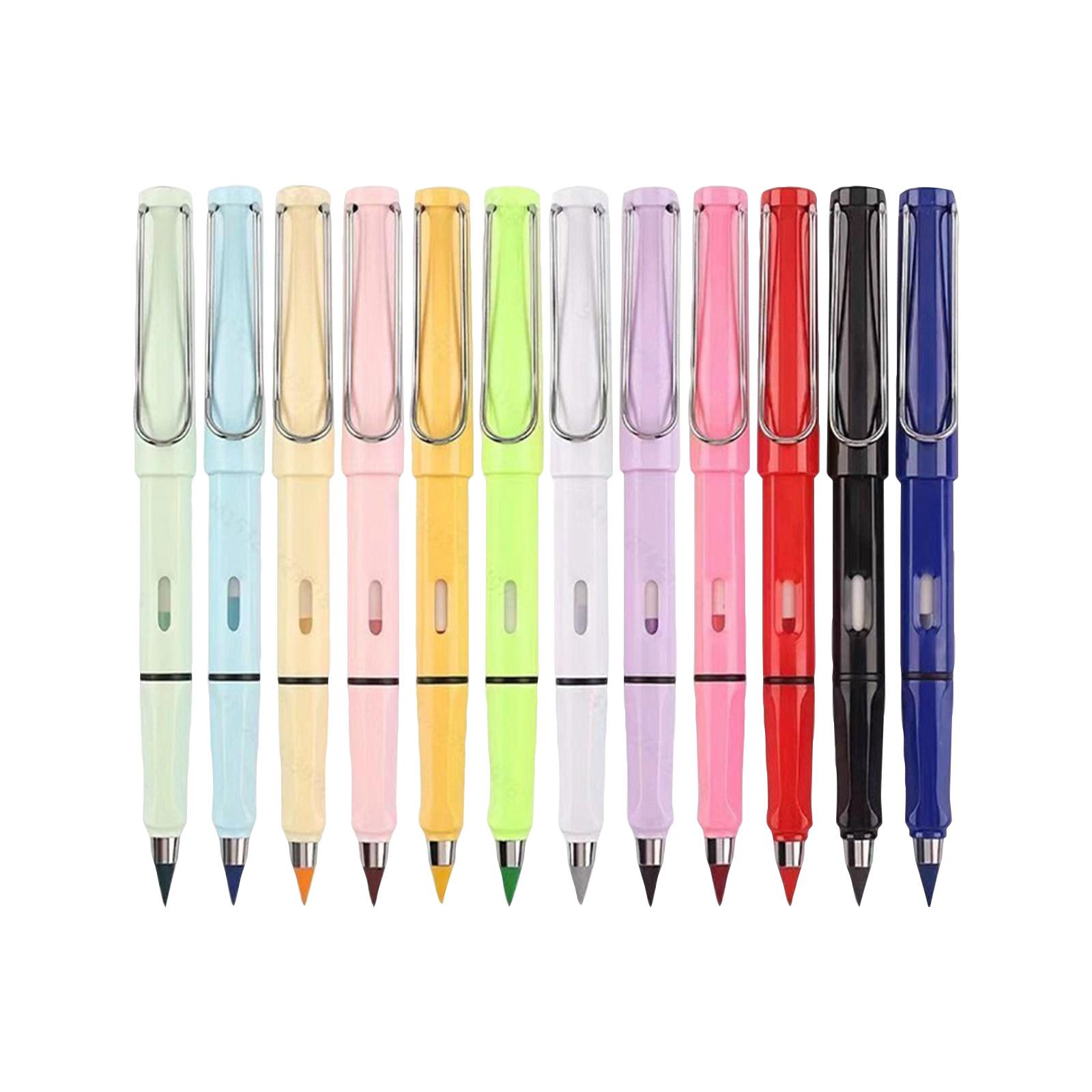 12 Inkless Pencils, 12 Inkless Pencils With Erasers, Come With 12 Replacement Nibs, Reusable One Size
12 Inkless Pencils, 12 Inkless Pencils With Erasers, Come With 12 Replacement Nibs, Reusable One Size