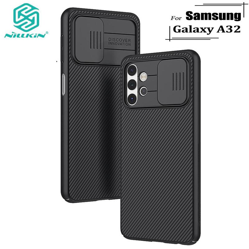 Nillkin Роскошный жесткий чехол для ПК для Samsung Galaxy A32 5G CamShield с камерой Slide Privacy Protection
Nillkin Роскошный жесткий чехол для ПК для Samsung Galaxy A32 5G CamShield с камерой Slide Privacy Protection