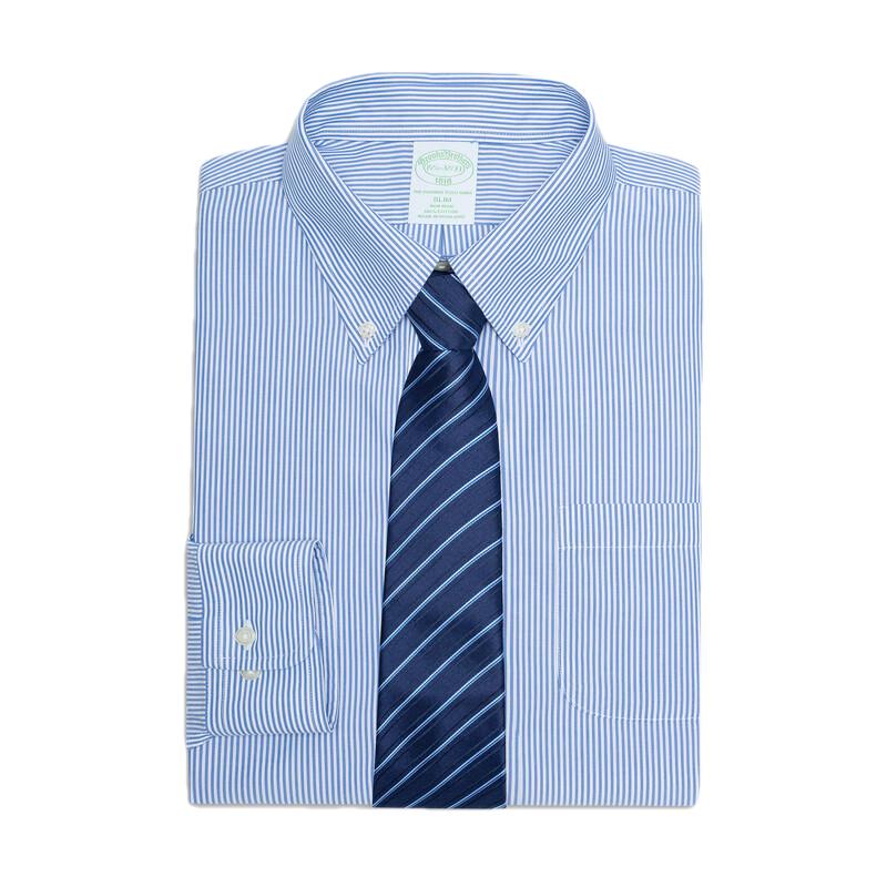 Brooks Brothers Easy-Care Men s Slim-Fit Button-Down Striped Dress Shirt 39.5 (15/H/2)
Brooks Brothers Easy-Care Men s Slim-Fit Button-Down Striped Dress Shirt 39.5 (15/H/2)