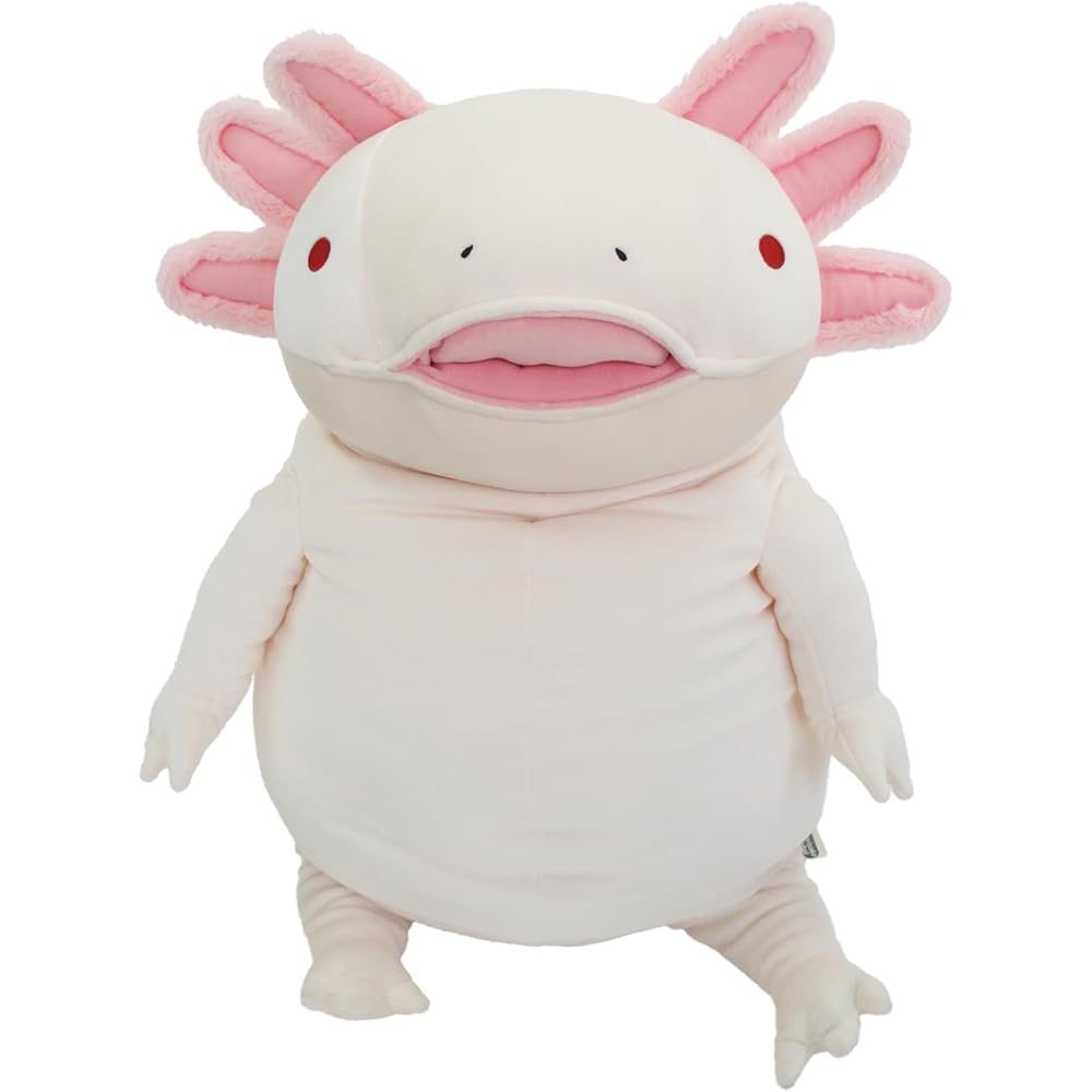 Morisaka Global Mochi Upa Ivory XL 35x35x50cm Axolotl Plush Toy Soft Touch Cute Animal Mochi Series
Morisaka Global Mochi Upa Ivory XL 35x35x50cm Axolotl Plush Toy Soft Touch Cute Animal Mochi Series