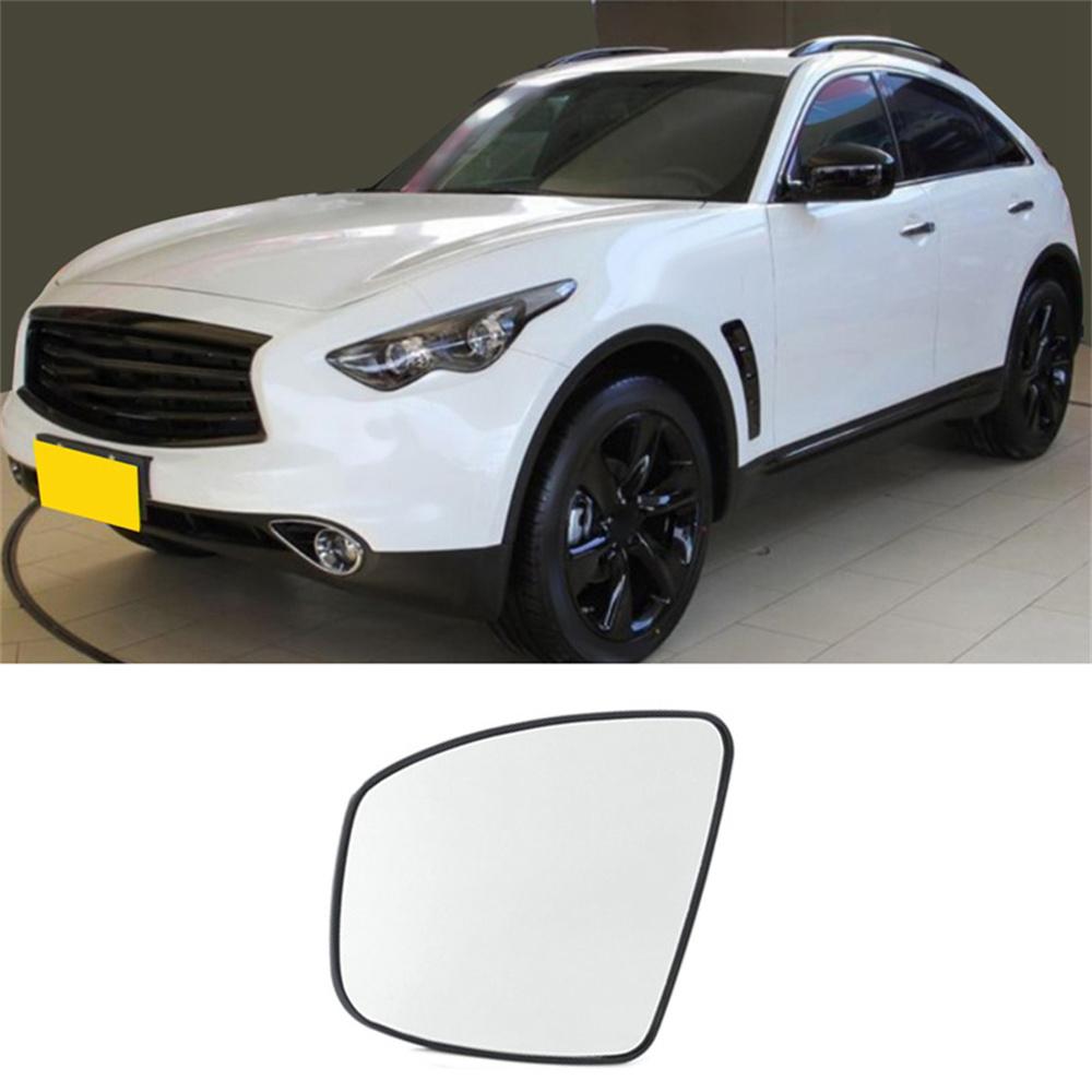 Левое боковое зеркальное стекло с подогревом и подложкой для INFINITI EX35 FX35 FX50 QX50 QX70
Левое боковое зеркальное стекло с подогревом и подложкой для INFINITI EX35 FX35 FX50 QX50 QX70
