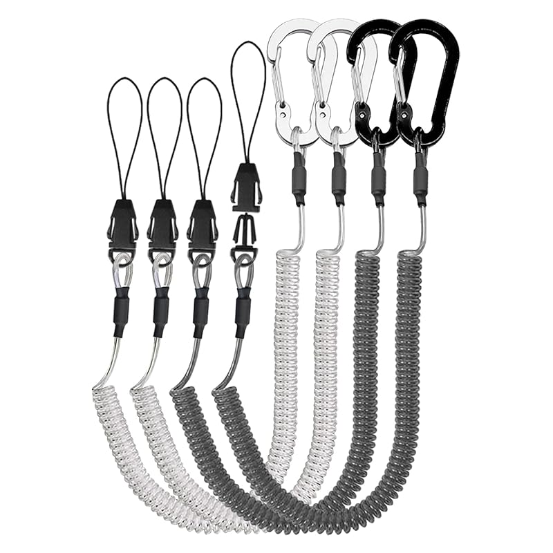 Lix&Rix fall prevention strap key chain curl cord Built-in wire One-touch type Set of 4 black and silver pieces
Lix&Rix fall prevention strap key chain curl cord Built-in wire One-touch type Set of 4 black and silver pieces