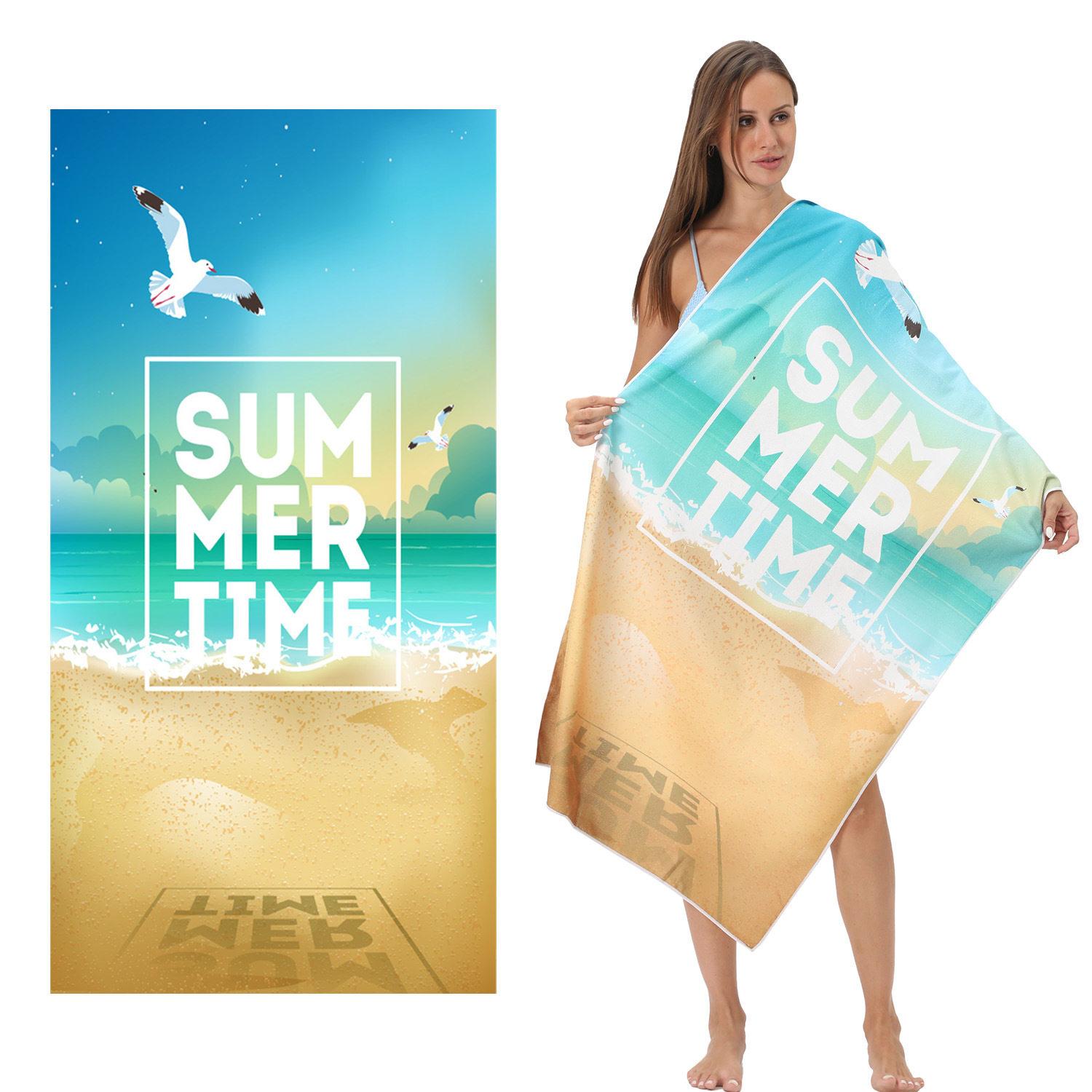 Soft Anchor Print Lightweight Quick Dry Beach Towel Summer Vacation Bath Shawl for Easy Carrying And Relaxing at the Beach W40*H60(CM)
Soft Anchor Print Lightweight Quick Dry Beach Towel Summer Vacation Bath Shawl for Easy Carrying And Relaxing at the Beach W40*H60(CM)