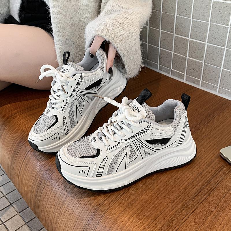 Popular dad shoes women s spring 2025 new thick-soled heightened versatile soft-soled lightweight super-fire casual sports shoes 35 чёрный
Popular dad shoes women s spring 2025 new thick-soled heightened versatile soft-soled lightweight super-fire casual sports shoes 35 чёрный