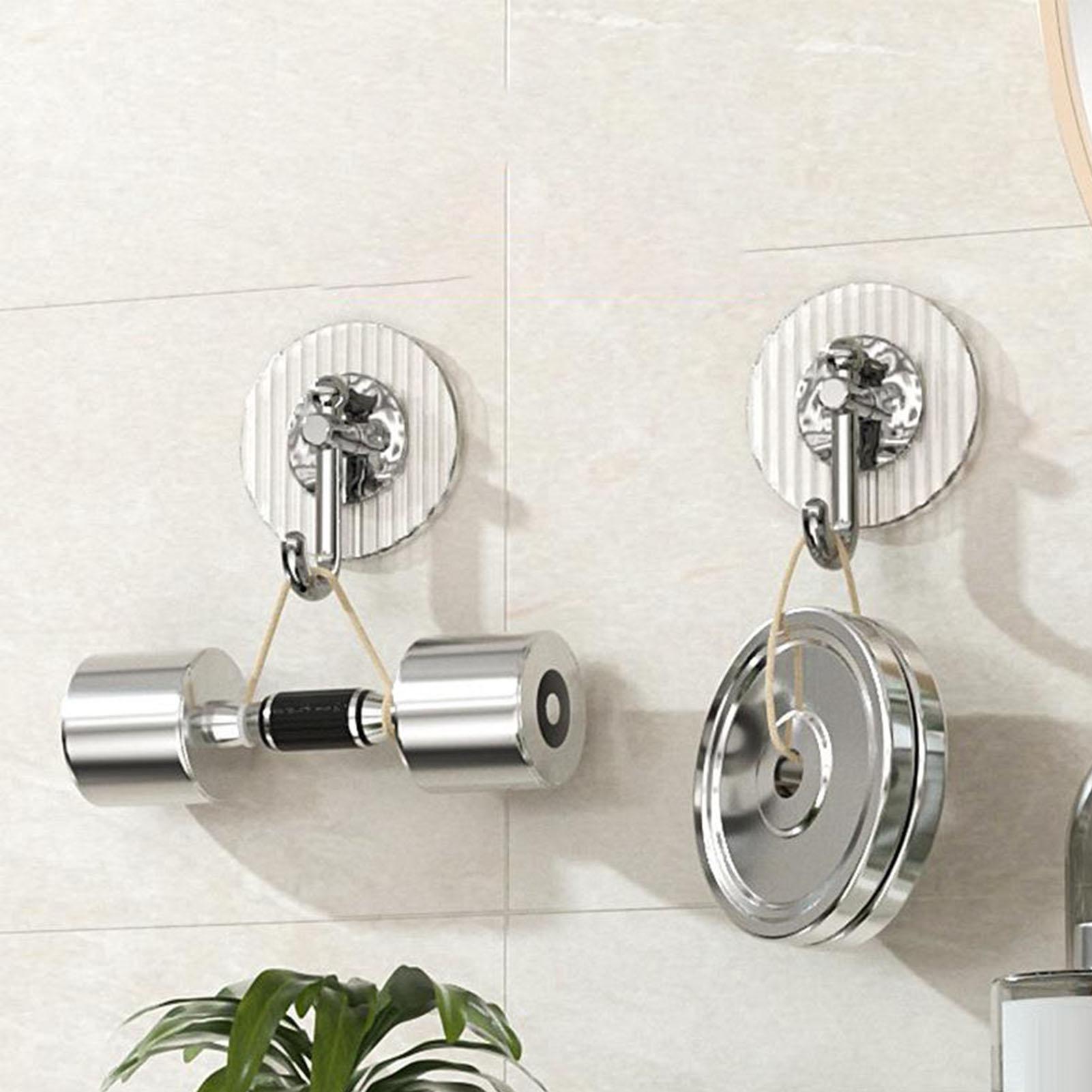 4pcs Wall Hooks for Hanging Strong Adhesive No Punching Heavy Duty Wall Hooks for Bathroom Kitchen
4pcs Wall Hooks for Hanging Strong Adhesive No Punching Heavy Duty Wall Hooks for Bathroom Kitchen