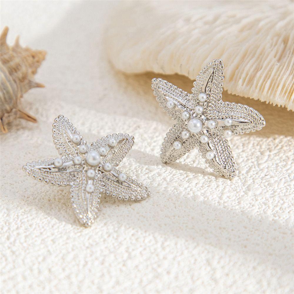Gold Color Earrings for Women Summer Beach Ear Jewelry Exquisite Small Star Earring for Women срібний
Gold Color Earrings for Women Summer Beach Ear Jewelry Exquisite Small Star Earring for Women срібний