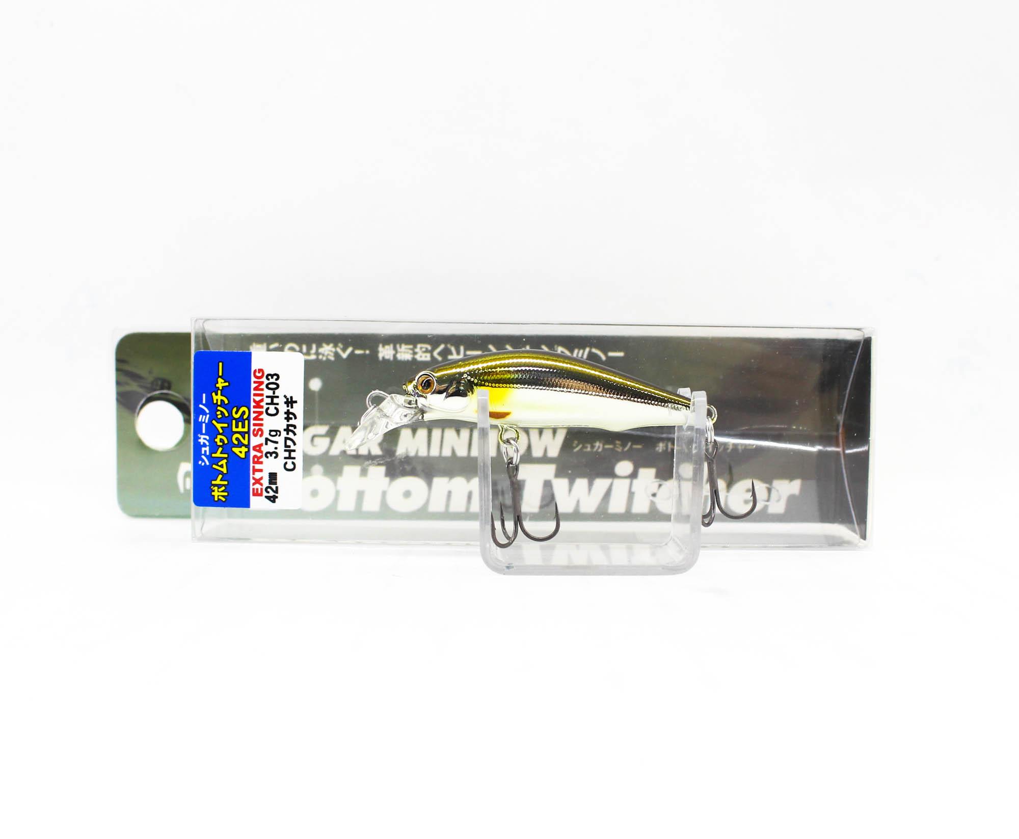 Bassday Sugar Minnow Bottom Twitcher 42ES Тонущая приманка 3,7 грамма M-04R (0024)
Bassday Sugar Minnow Bottom Twitcher 42ES Тонущая приманка 3,7 грамма M-04R (0024)