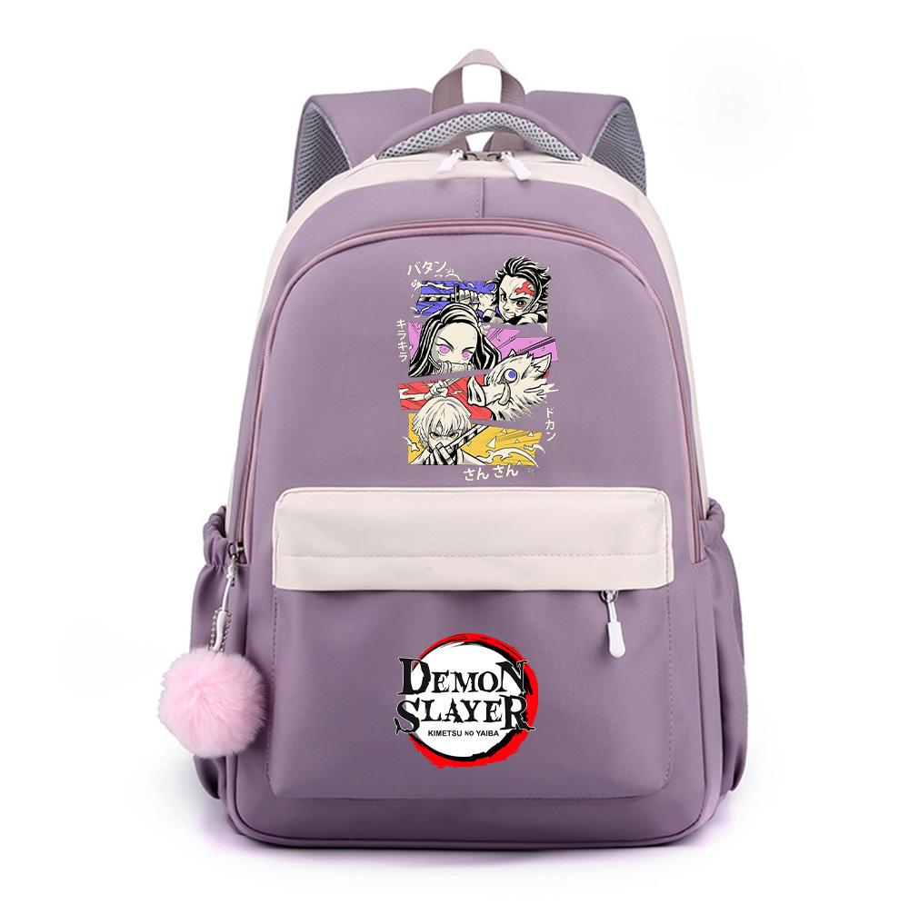 Anime Demon Slayer Printed Backpack for Teenger Student Large Capacity Waterproof Schoolbag Bookbag Women Travel Bag Gift
Anime Demon Slayer Printed Backpack for Teenger Student Large Capacity Waterproof Schoolbag Bookbag Women Travel Bag Gift