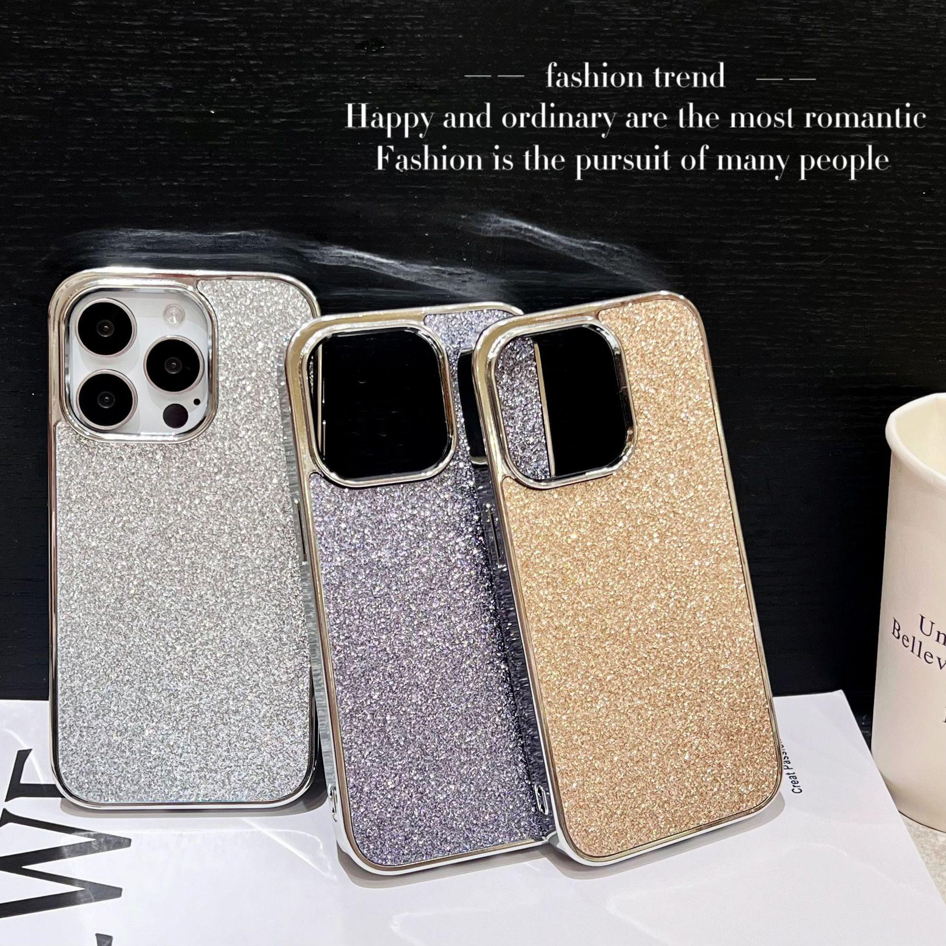 Luxurious Electroplated Glitter IPhone 14 Case, Suitable for IPhone15 Pro Max, High-end 13 Anti-drop 12 Protective Case Apple 15 серебряный
Luxurious Electroplated Glitter IPhone 14 Case, Suitable for IPhone15 Pro Max, High-end 13 Anti-drop 12 Protective Case Apple 15 серебряный