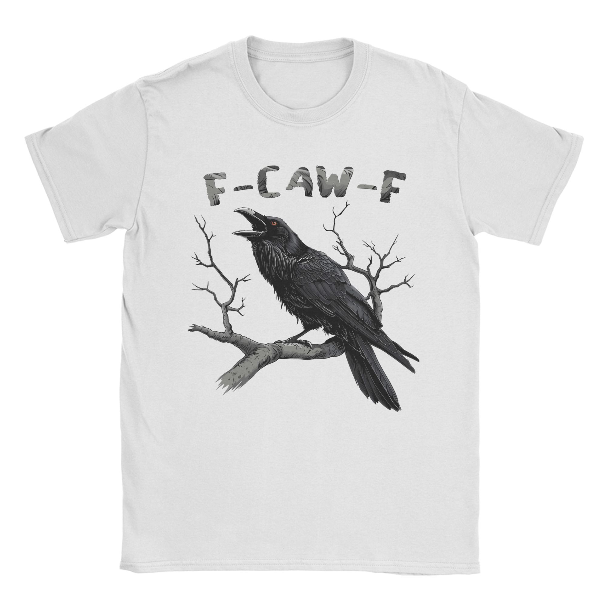Men s Black Crow F Caw F Halloween T Shirts F-Caw-F Bird Pure Cotton Tops Unique Short Sleeve Round Collar Tees Printing T-Shirt 4XL
Men s Black Crow F Caw F Halloween T Shirts F-Caw-F Bird Pure Cotton Tops Unique Short Sleeve Round Collar Tees Printing T-Shirt 4XL