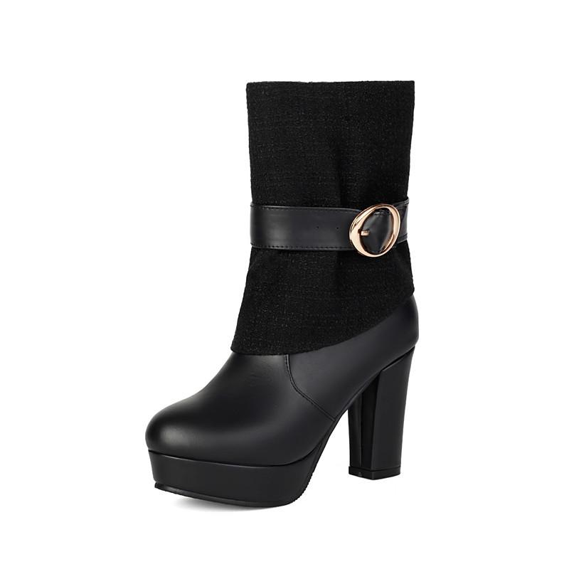 Чоботи жіночі на підборах осінь і зима нові водонепроникні настільні чоботи римські на товстому каблуці великого розміру 35 чорний
Чоботи жіночі на підборах осінь і зима нові водонепроникні настільні чоботи римські на товстому каблуці великого розміру 35 чорний