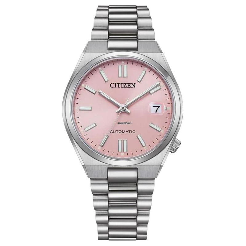 CITIZEN Series 50m Waterproof Automatic Steel Strap 37mm Women s Watch Pink Dial NJ0200-50Z синій
CITIZEN Series 50m Waterproof Automatic Steel Strap 37mm Women s Watch Pink Dial NJ0200-50Z синій