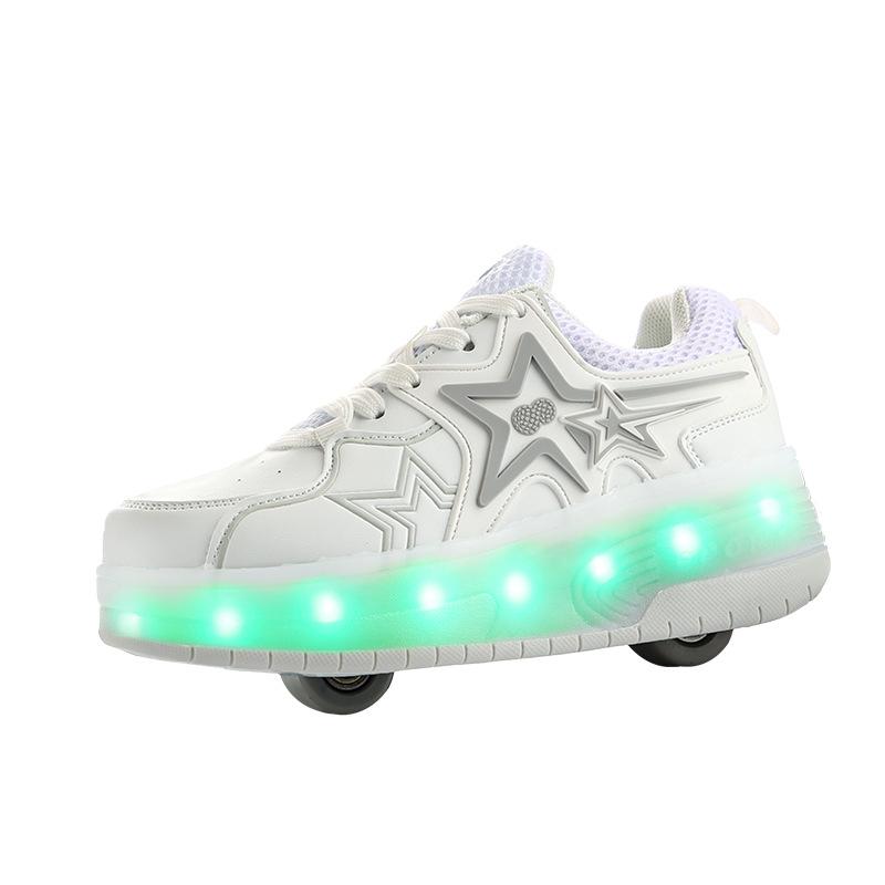 Children s Runaway Shoes Roller Skates with Lights Skates Retractable Boys Invisible Two Wheels 40
Children s Runaway Shoes Roller Skates with Lights Skates Retractable Boys Invisible Two Wheels 40