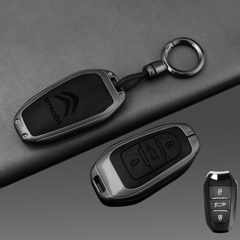 Zinc Alloy Leather Car Key Case Cover Shell Fob Holder for Citroen Tianyi C5 2022 2020 2019 2017 2016 Car Key Shell Accessories
Zinc Alloy Leather Car Key Case Cover Shell Fob Holder for Citroen Tianyi C5 2022 2020 2019 2017 2016 Car Key Shell Accessories