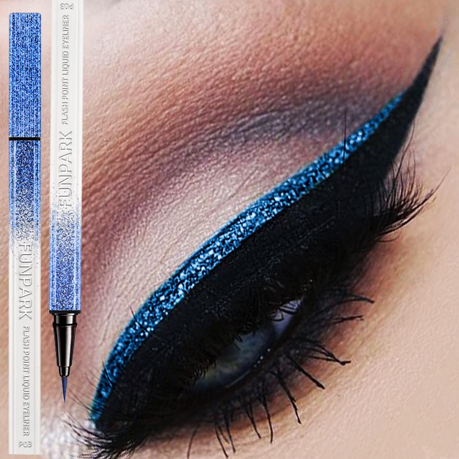 Bule Shimmer Waterproof Eyeliner Pen High-shine Liquid Eyeliner Korean Makeup Easy to Wear Cosmetics Smudge-Proof Eye Cosmetics
Bule Shimmer Waterproof Eyeliner Pen High-shine Liquid Eyeliner Korean Makeup Easy to Wear Cosmetics Smudge-Proof Eye Cosmetics