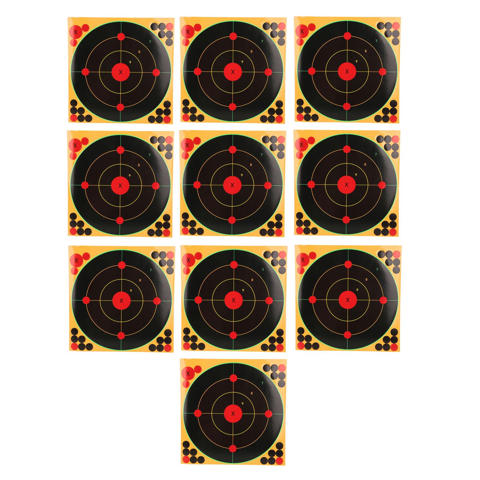 10PCS Splatter Paper Targets Self Adhesive Fluorescent Art Paper Target Stickers for Compound
10PCS Splatter Paper Targets Self Adhesive Fluorescent Art Paper Target Stickers for Compound