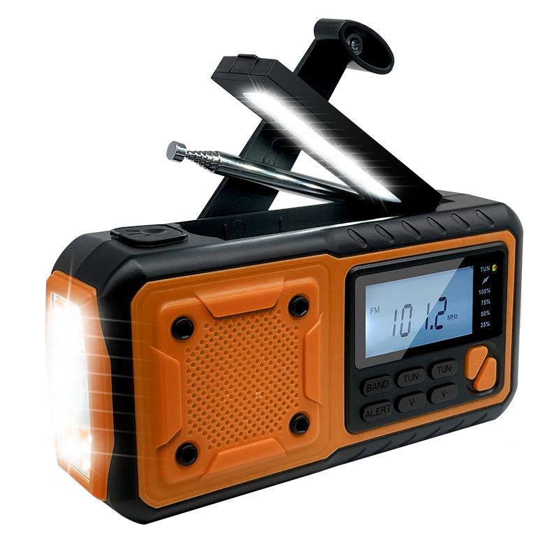 2026 YF Multi-functional Solar Hand-crank Emergency Radio for Outdoor Use European Version помаранчевий
2026 YF Multi-functional Solar Hand-crank Emergency Radio for Outdoor Use European Version помаранчевий