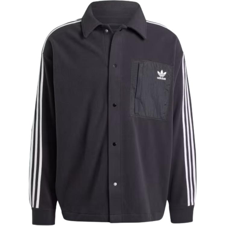Adidas Originals Polar Удобная модная универсальная рубашка с длинным рукавом Мужские рубашки черного цвета IZ1834 L
Adidas Originals Polar Удобная модная универсальная рубашка с длинным рукавом Мужские рубашки черного цвета IZ1834 L