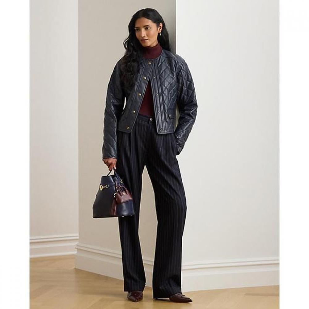 Штани Lauren Ralph Lauren у смужку з плісировкою, вовняна суміш Wmlrpntsbv20326410 6
Штани Lauren Ralph Lauren у смужку з плісировкою, вовняна суміш Wmlrpntsbv20326410 6