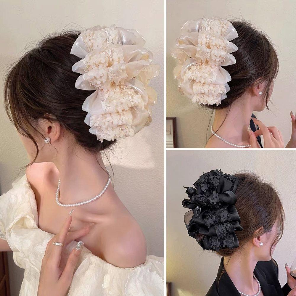 3D Flower Grab Hairpin Double Sides Shark Clip Fashion Bowknot Hair Clip For Girls білий
3D Flower Grab Hairpin Double Sides Shark Clip Fashion Bowknot Hair Clip For Girls білий
